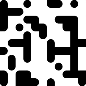 Second pattern cube qr code