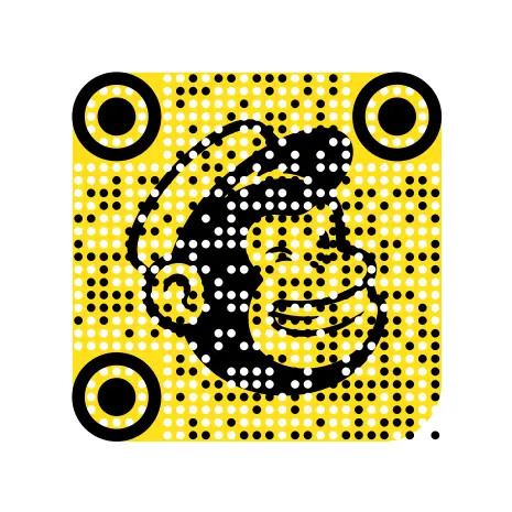 Art QR Code example