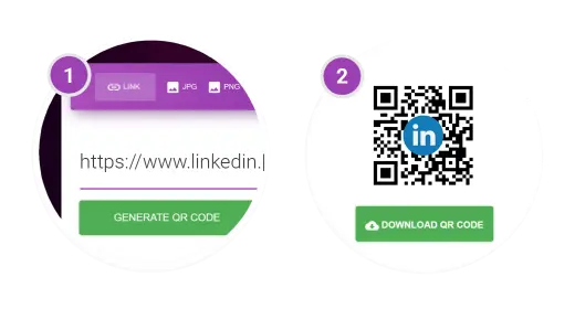 Bagaimana cara membuat Linkedin QR?