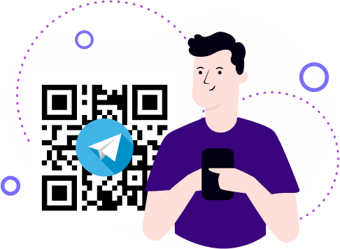 קוד QR של Telegram