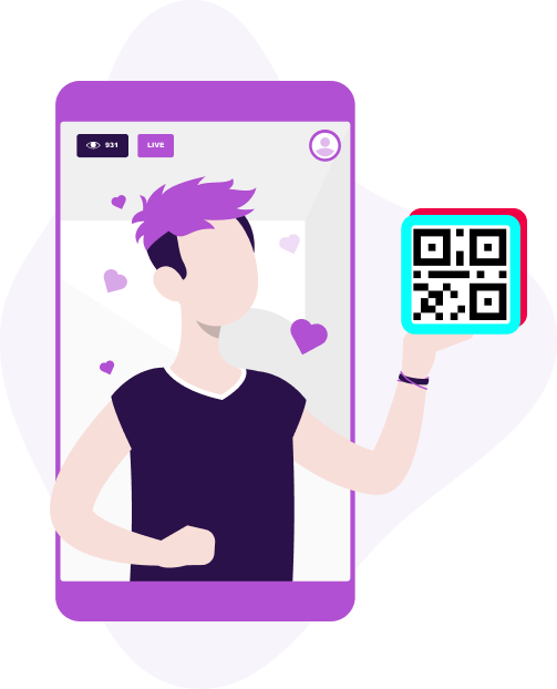 Perfil do QR TikTok