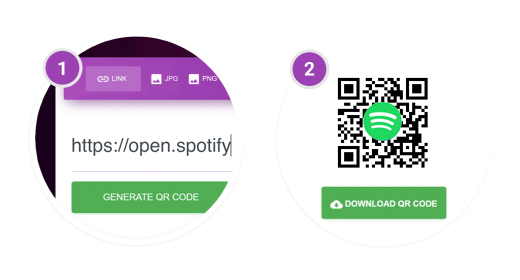 How to make Spotify QR?