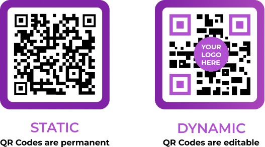 Типы QR кодов