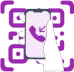 Generador de códigos QR para mensajes SMS