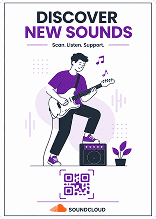 SoundCloud QR কোড জেনারেটর - 1