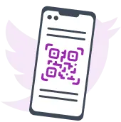 QR-code voor Twitter - 2