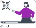 QR-Code für YouTube