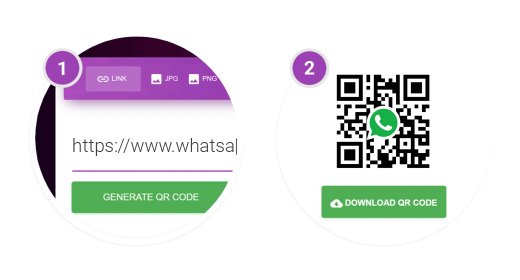 Cách tạo Whatsapp QR